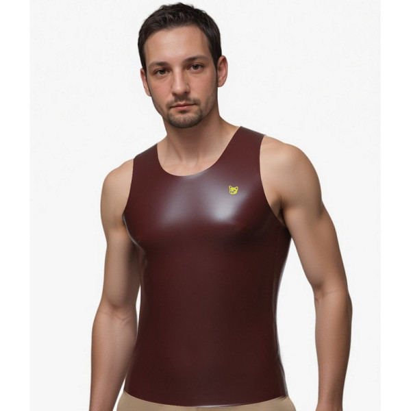 Dirty Pig Brown Vest Top